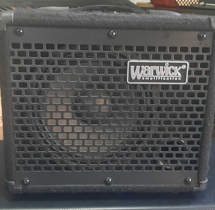 & D E-Bass JB Mini Surf Green Short-cu amplificator Warwick 10