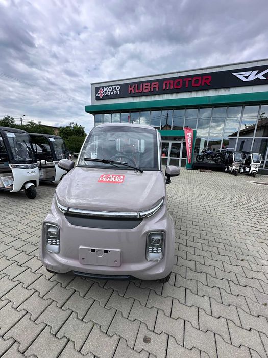 Masina Electrica fara permis Kuba City Autonomie 90KM