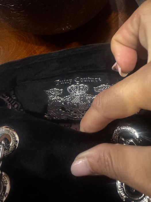 Juicy Couture чанта велур