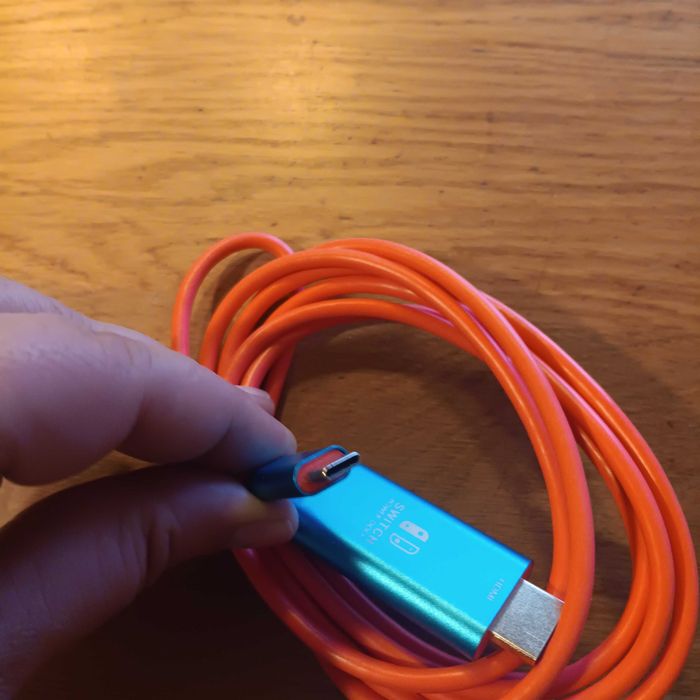 НОВ! USB-C към HDMI адаптер за Nintendo Switch / OLED – 4K, 100W PD