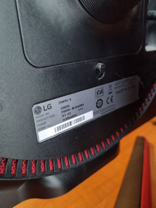 OFERTA! Monitor 240hz LG 27GN750-B LED IPS