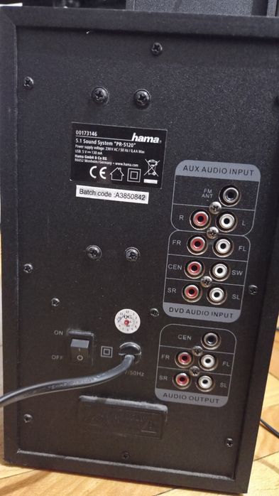 Sistem audio Hama PR.5120 5+1
