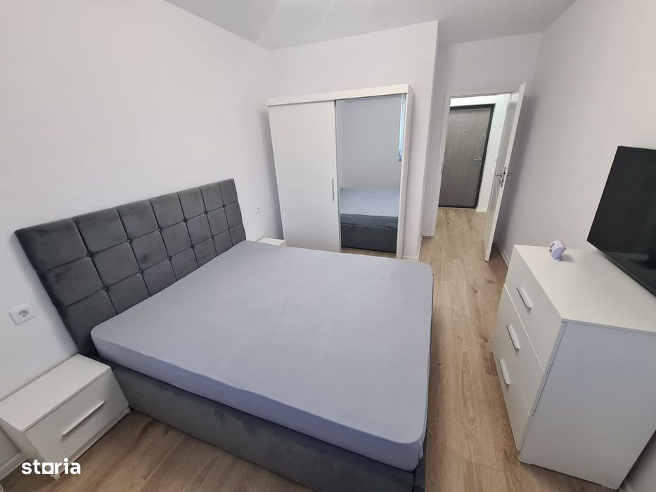 Apartament 2 cam Mioveni, NOU 2025, mobilat, TVA inclus, parter