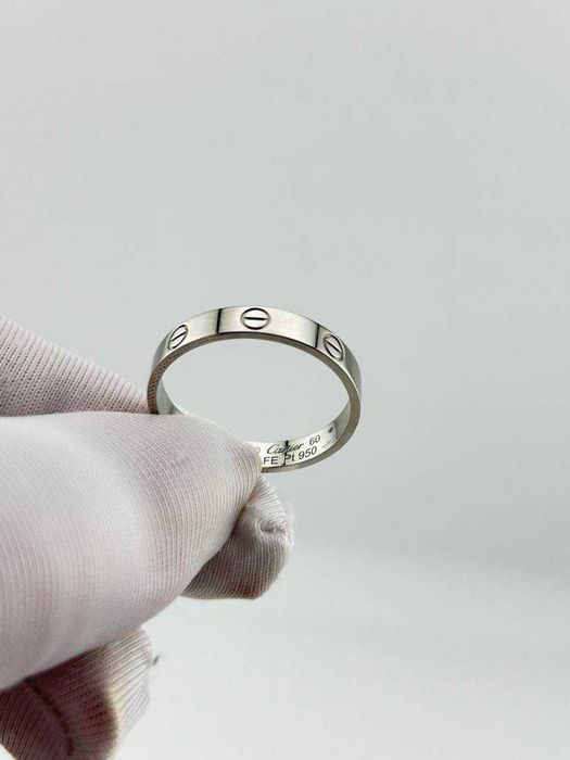 Кольцо Cartier Love Платина 950