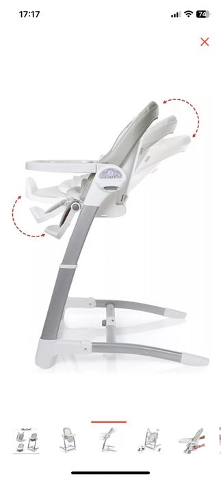 Детский стульчик для кормления 3 в 1