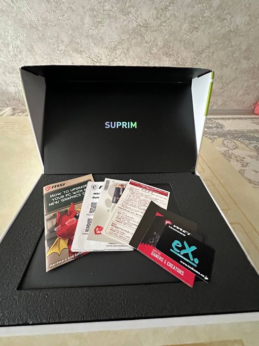Видеокарта Rtx 3070 ti Suprim x 8 gb