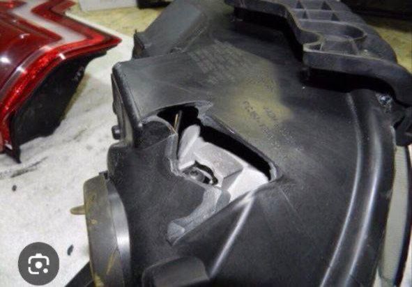 Бамфер фары ремонт пластмас