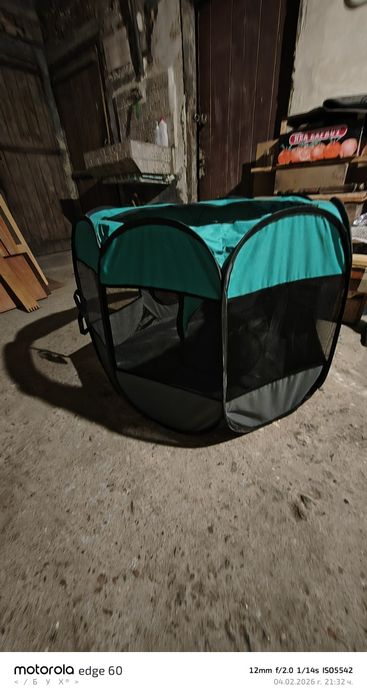 Кошара за домашни любимци (сгъваема)