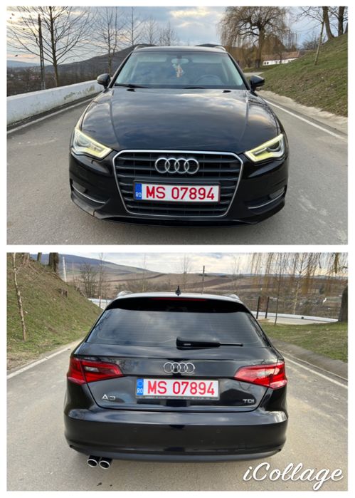 Audi A3 - 2014, diesel 2.0 TDI 150 CP/Xenon/Navi mare/Crom pachet