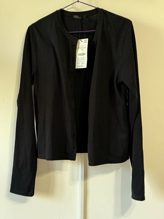 Черный кардиган Zara, S-M