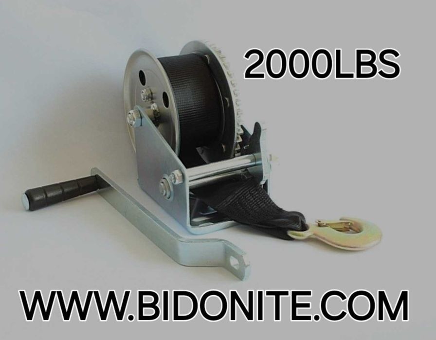 Ръчна лебедка с текстилен колан – 600 lbs