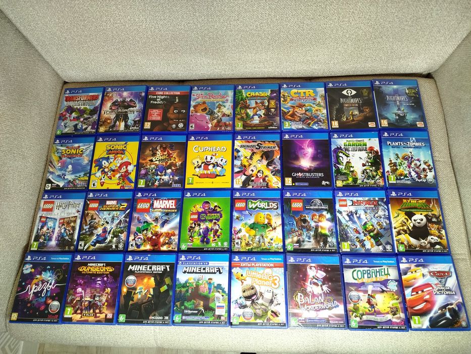 Диски на PS4 PS5