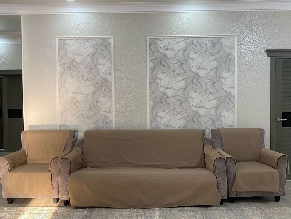 Диван с креслом сатылады