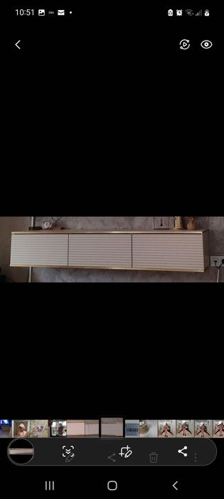 Comodă TV suspendată