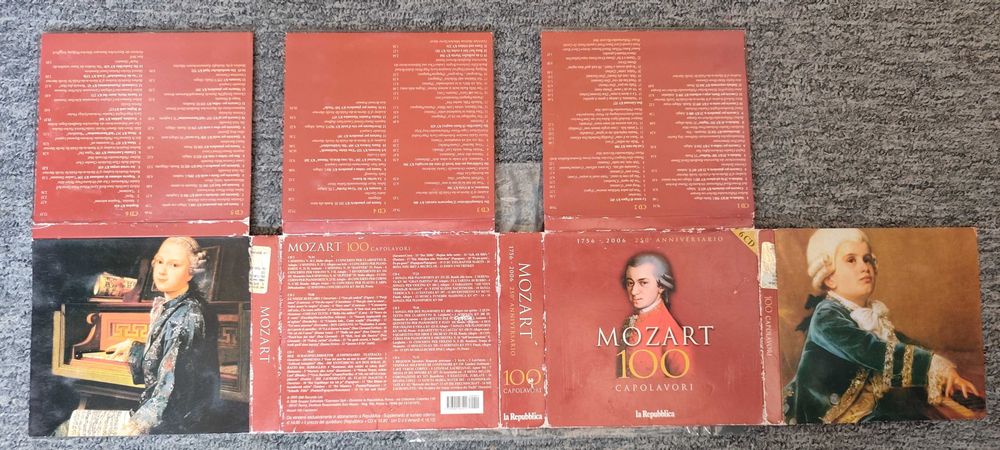 Ediție de colecție Mozart cu 6 CD-uri