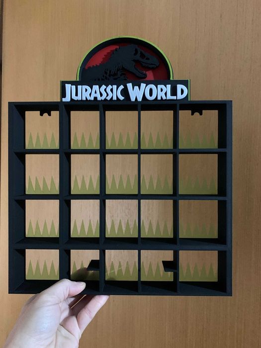 Jurassic World - Стойка за фигурки Kinder Joy