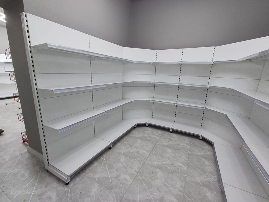 Стеллажи полка прилавки