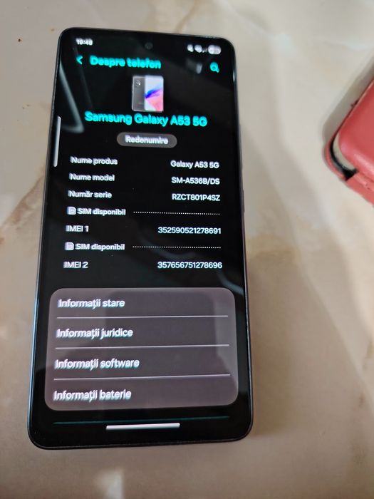 Vând SAMSUNG Galaxy A53 5G, 128 GB