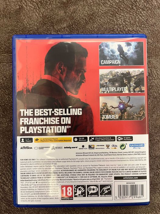 Call of Duty MW3 за PS5