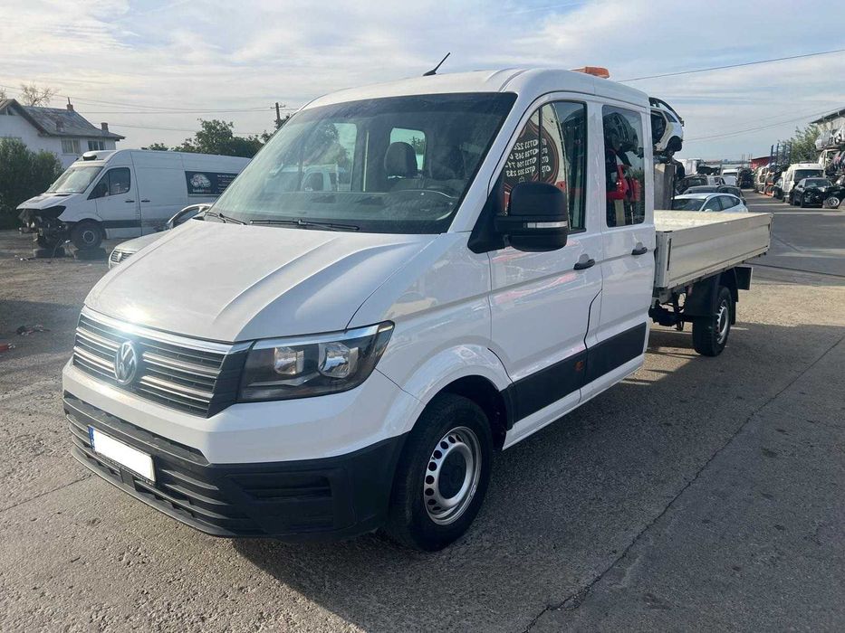 Vw Crafter 2019 Doka 7 locuri plus Bena 2.0 tdi euro 6 Aer conditonat Carlig remorca 218.000km