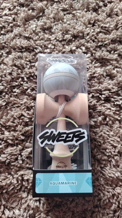 Kendama Sweets Turbo Shape Aquamarine anti skid 2.0 CF GEM