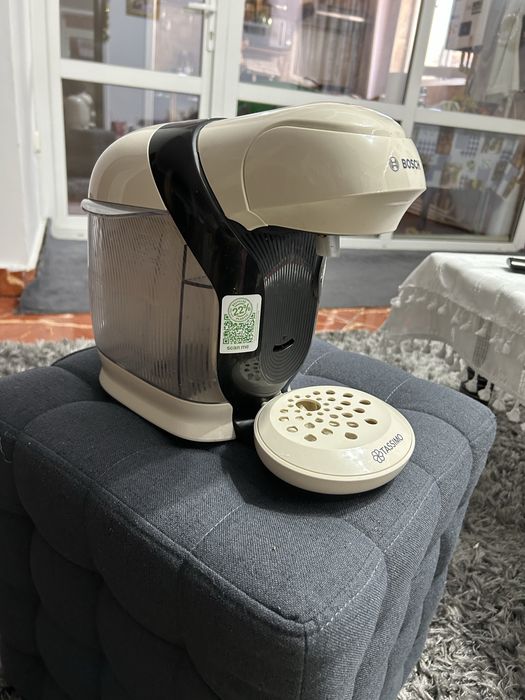 Espressor capsule Bosch Tassimo Style (Crem), 1400W, Intellibrew – Stare excelentă