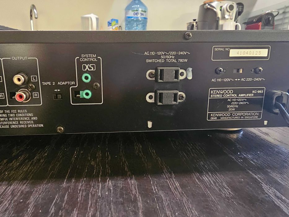KENWOOD KC 993 предусилвател с вграден еквалайзер и дистанционно