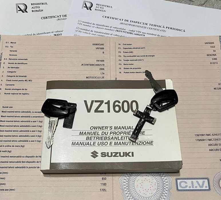 SUZUKI VZ 1600 Marauder