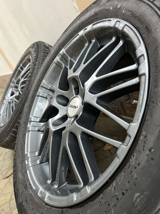 18-ки 5х112 Оригинални джанти Oxigin oxrock с зимни гуми Мишелин255/55