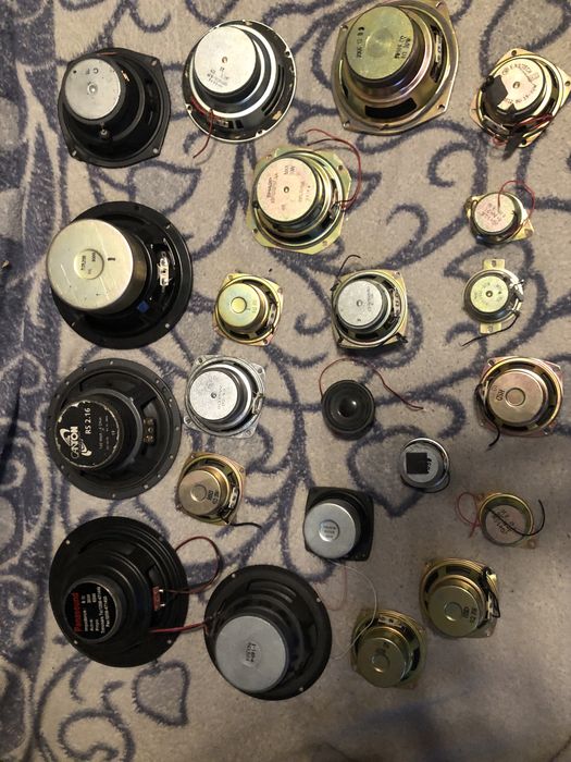 Difuzoare diferite  marimi