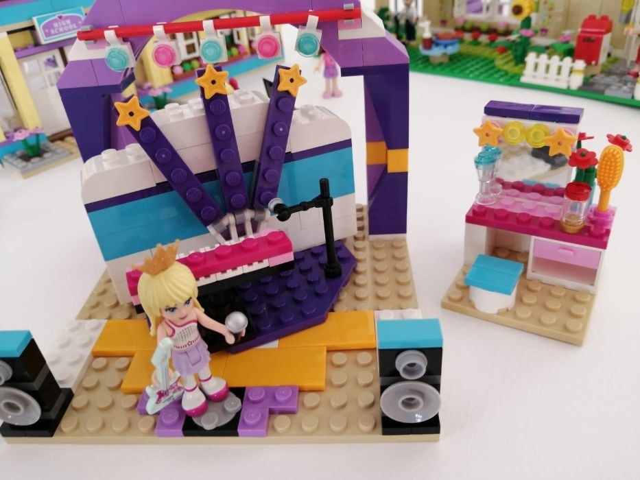Lego friends Olivia' shouse 3315+Liceul Heartl. 41005+cadou.