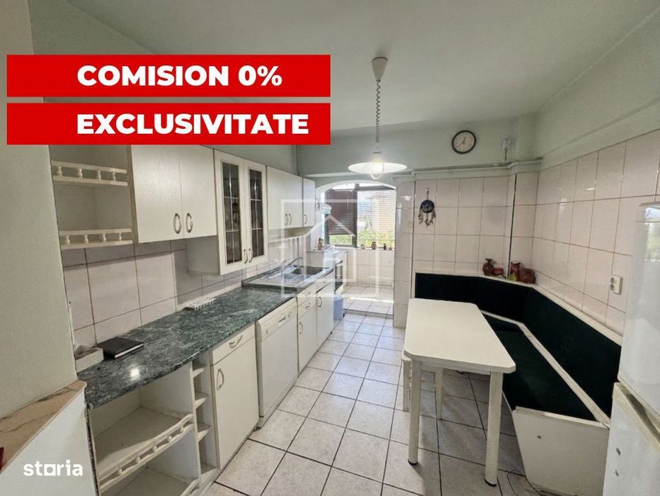 Apartament 4 camere, pivnita, 2 balcoane, 81 mpu Sos Alba Iulia Sibiu