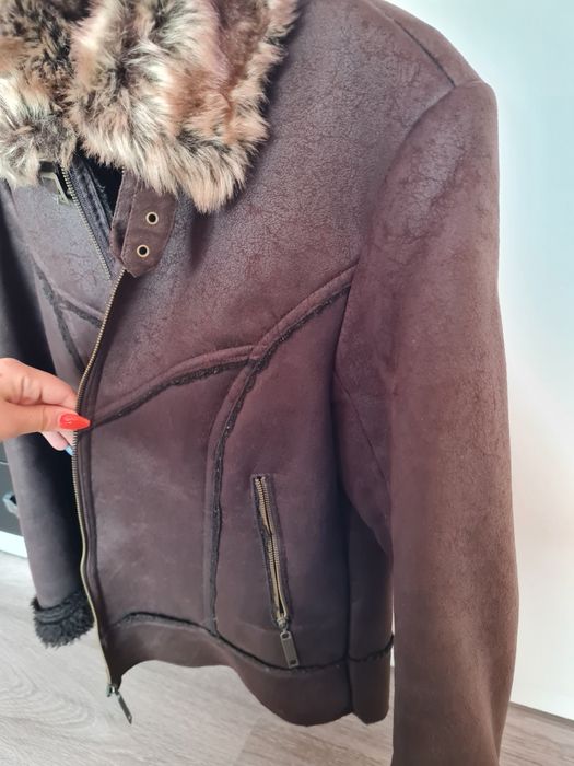 Дебел дамски кожух