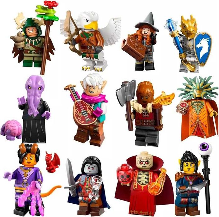 LEGO: Минифигурки Dungeons & Dragons (D&D 71047)