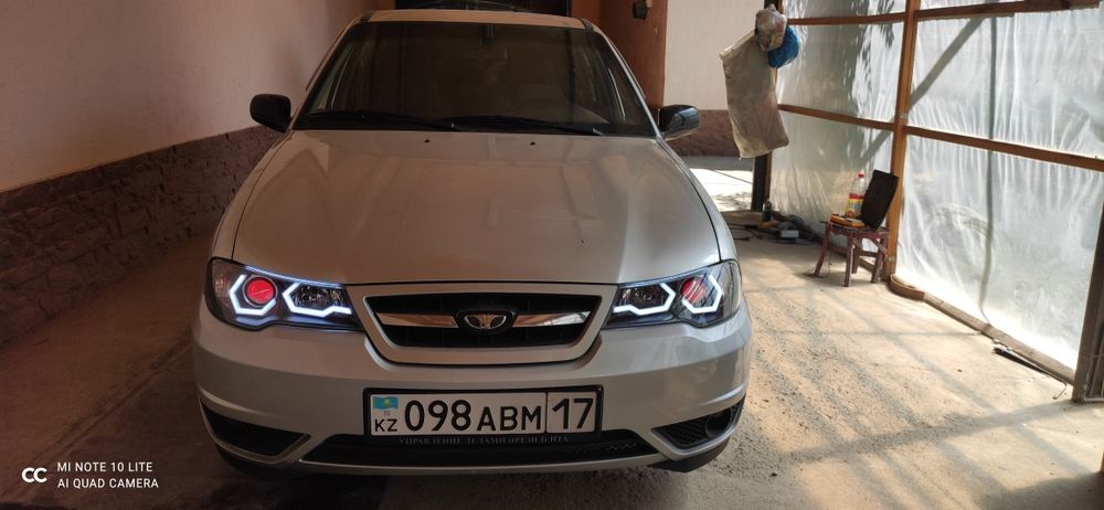 Установка линзы и тюнинг фар для некси.