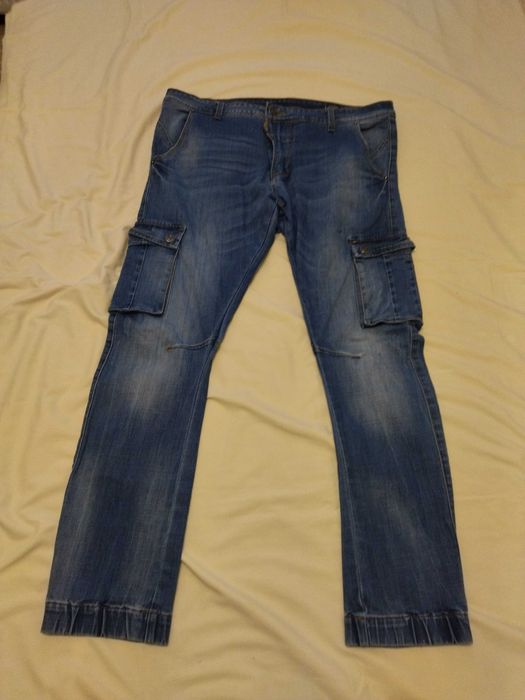 Pantaloni lungi barbati blugi Denim originali