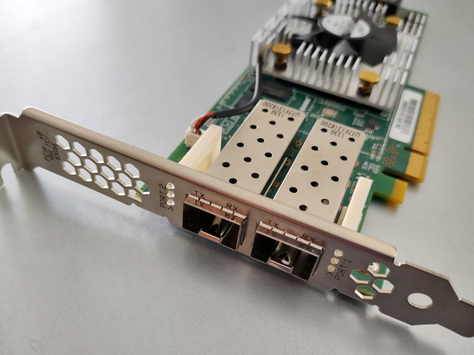 Адаптер QLE2662 16Gb FC/10Gb CNA DP SFP+ FC HBA или 10GbE / iSCSI