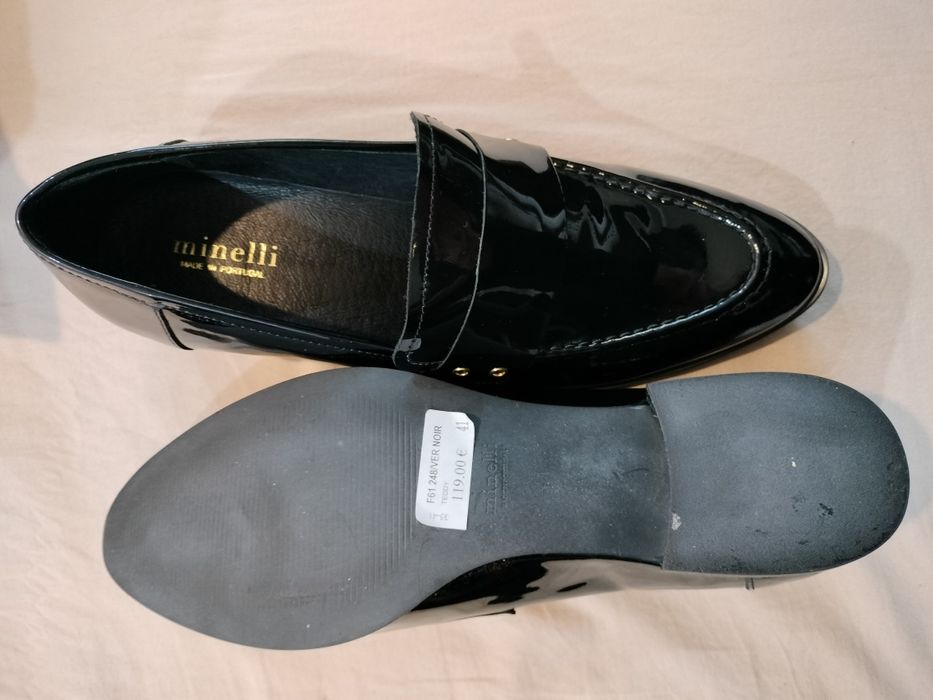 Pantofi dama 40-41 - din piele- Nou