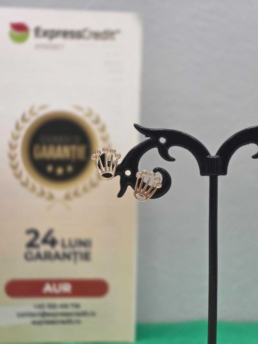 Cercei aur 14K 1.45g [Ag45 B.4978.2]