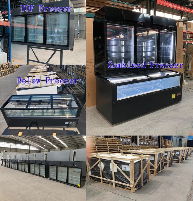 Dulap congelare - refrigerare TOP 4DF 250 cm / NOU