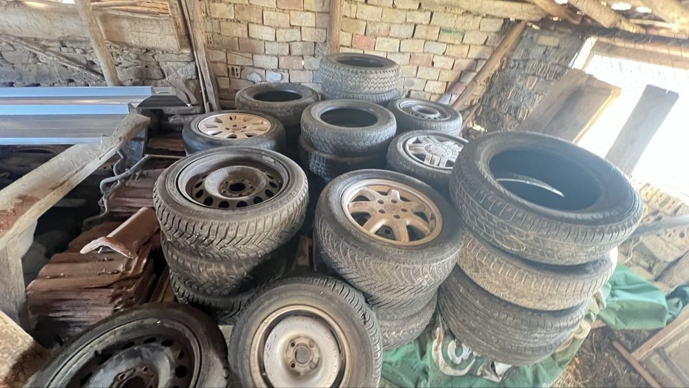 Различни размери джанти и гуми