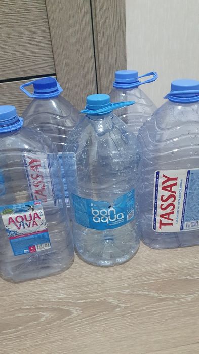 Бутылки баклашки 5 литров