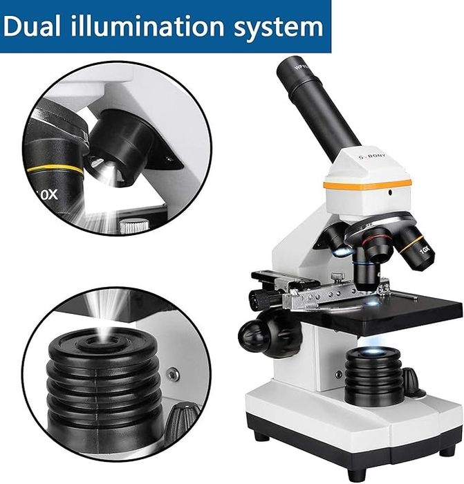 Microscop Svbony SV601,  80x 1600x + accesorii  + adaptor telefon