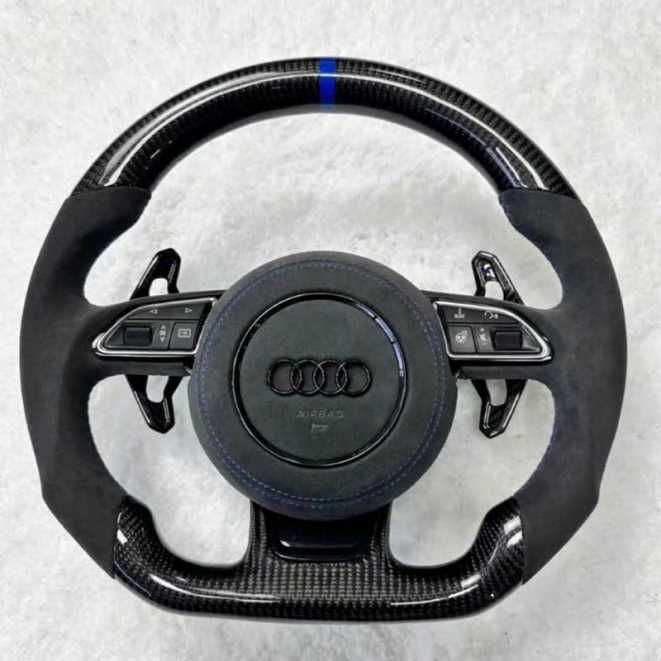 Audi S-Line спортен волан – A4, A5, A6, A7, Q5, Q7, Q8 (2016–2023)