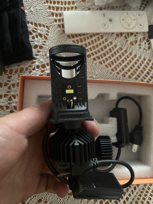 Чисто нови Н4 крушки с лупи