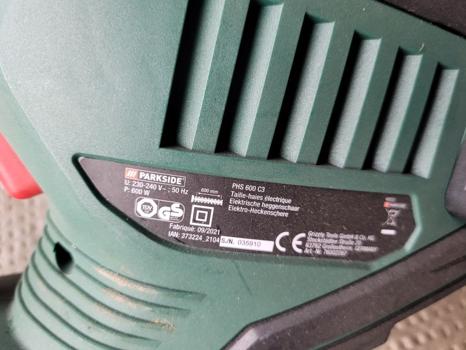 Masina de tuns gard viu Parkside