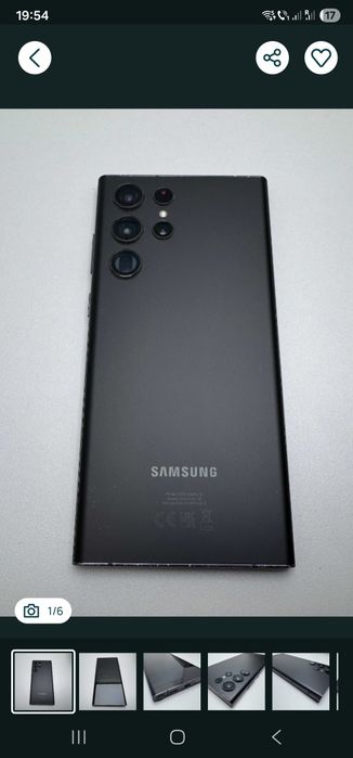 Samsung galaxy s22ultra 256GB