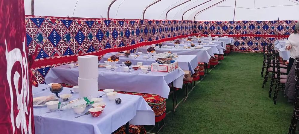 Киіз үй жалға беріледі 60-тан,150 адамға дейін