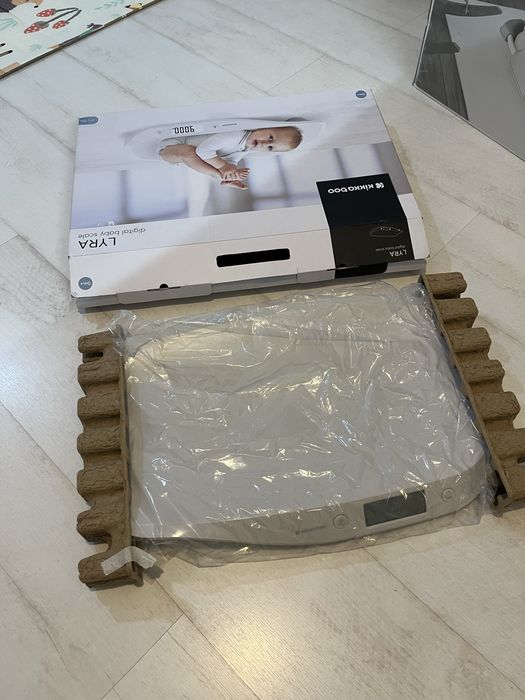 Цифрова везна за бебета KikkaBoo - Lyra Grey / KikkaBoo Lyra Grey Digital Baby Scale