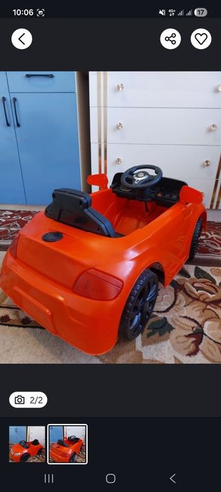 Детский электромобиль машина сатылады.